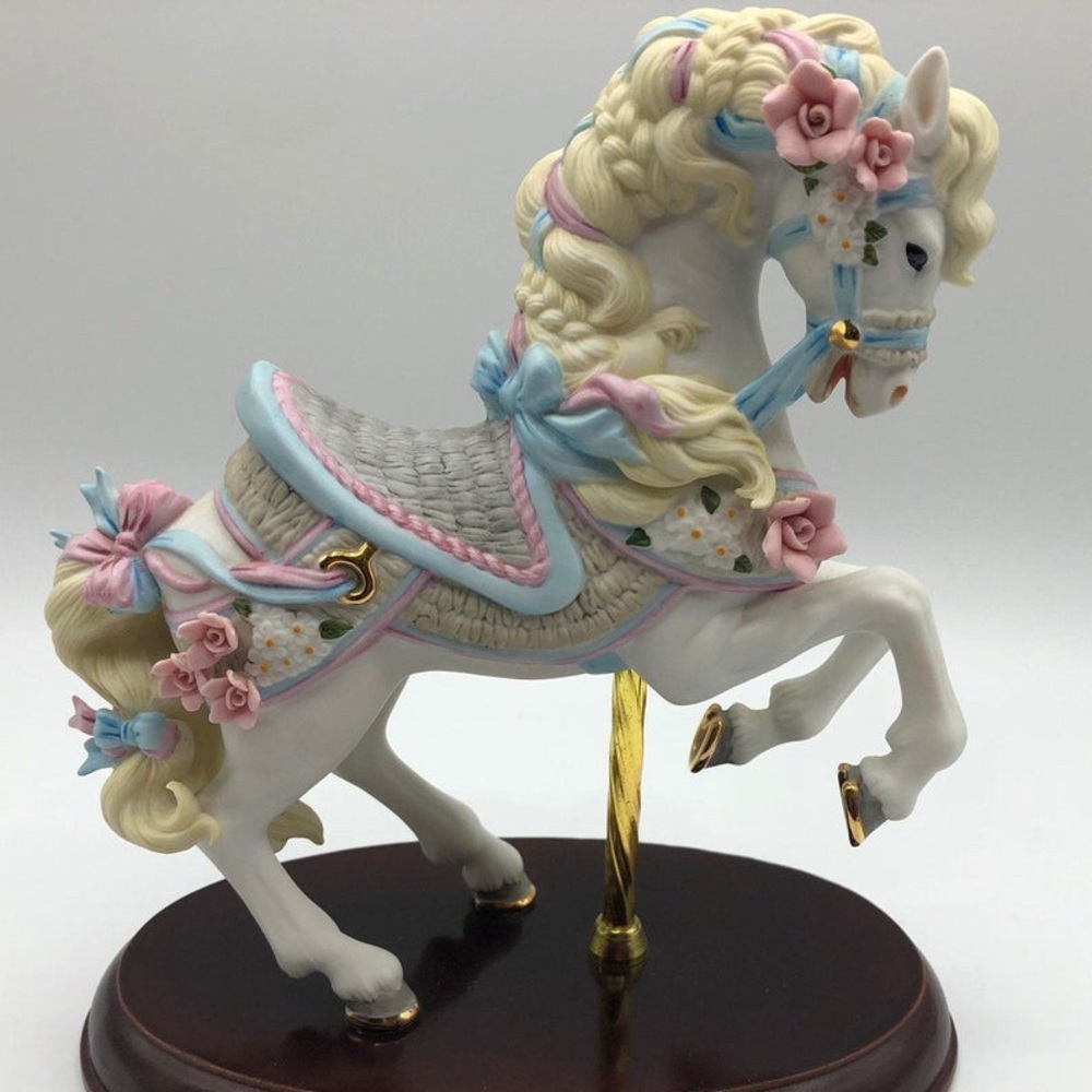 Rare Vintage 1987 Lenox Carousel Horse